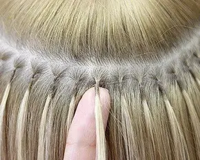 Кератиновое наращивание волос до 70 см